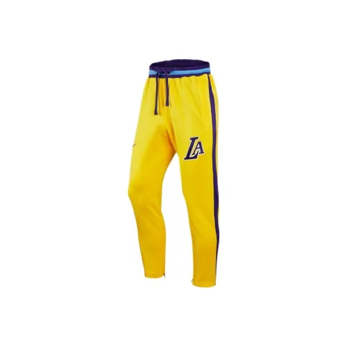 Nike Dri Fit Желтые Спортивные Брюки для Мужчин
