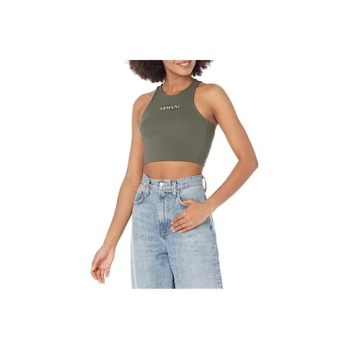 ARMANI EXCHANGEAE SS23 Майка Женская Зеленая