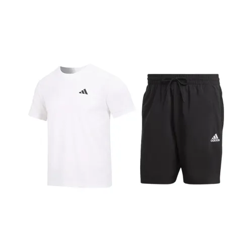 Adidas Белый+Черный Мужская Повседневная Спортивная Одежда