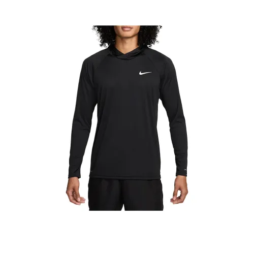 Nike Swim Essentials Hydro Guard Мужские купальники Мужской Черный Белый