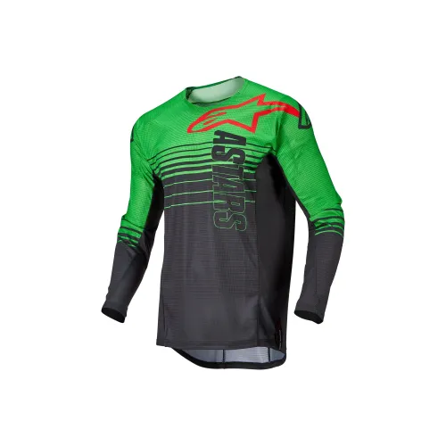 Alpinestars Байкерская куртка Унисекс Антрацит Неон зеленый