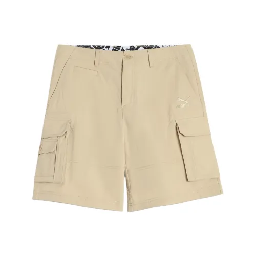 PUMA CLASSICS Карго Шорты Мужские Хаки