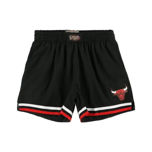 MITCHELL NESS Спортивные шорты Bulls Team Мужские Черные