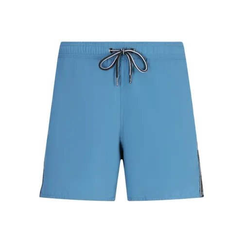 EMPORIO ARMANI SS24 Повседневные шорты Мужские Светло-синие