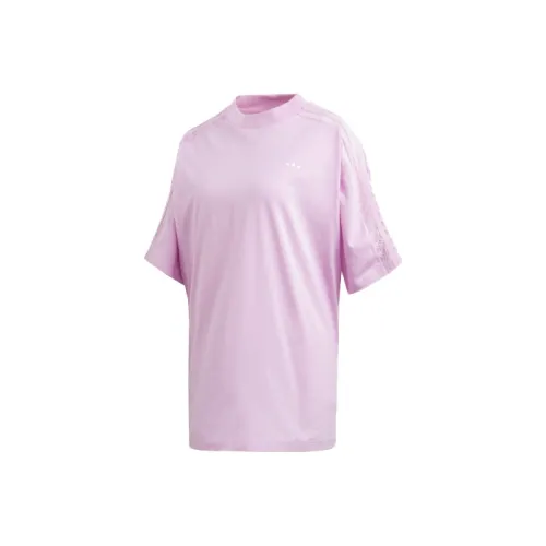 Adidas Originals T-Shirt Женская Светло-фиолетовая