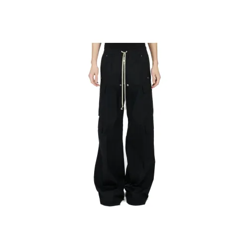 RICK OWENS совместный бренд Черные Мужские Повседневные Штаны