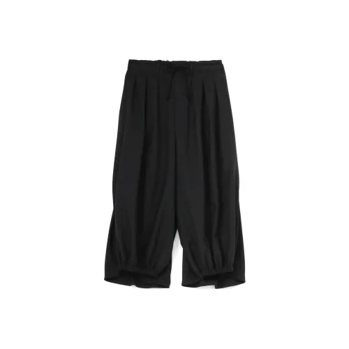 Yohji Yamamoto Черные Унисекс Повседневные Штаны