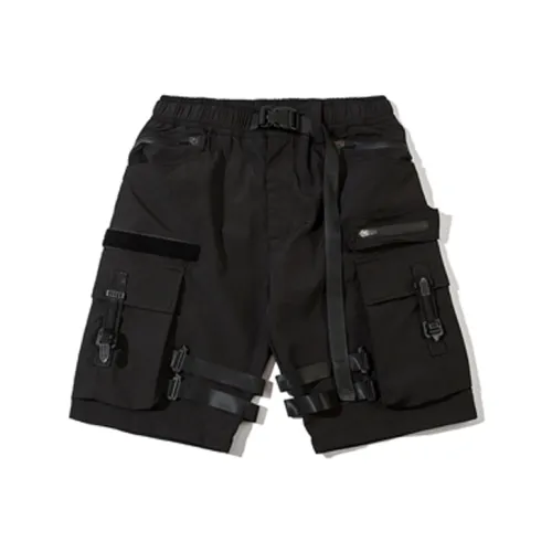 HKRXEC Карго шорты унисекс черные