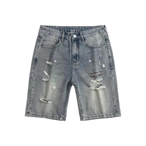 JUCY JUDY Синий Унисекс Джинсовые шорты