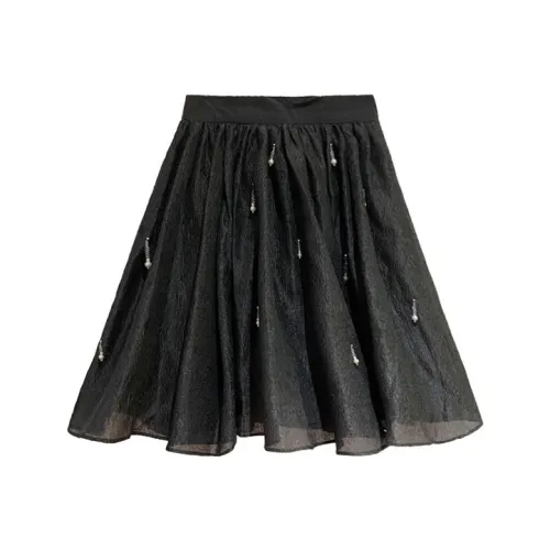 TCH Черные Женские Повседневные Короткие Юбки