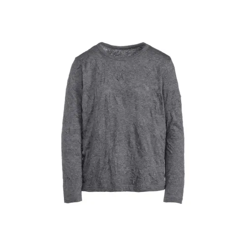 Yohji Yamamoto Серые Женские T-рубашки