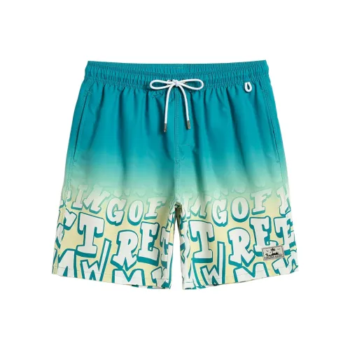 GAILANG Пляжные шорты Мужские Зеленые