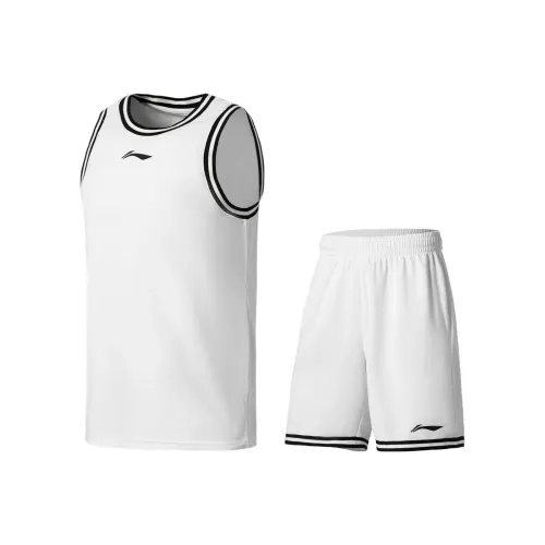 LINING Professional Basketball Series Баскетбольный костюм мужской белый