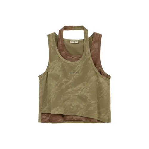 NO ONE ELSE Армейский зеленый Женские футболки