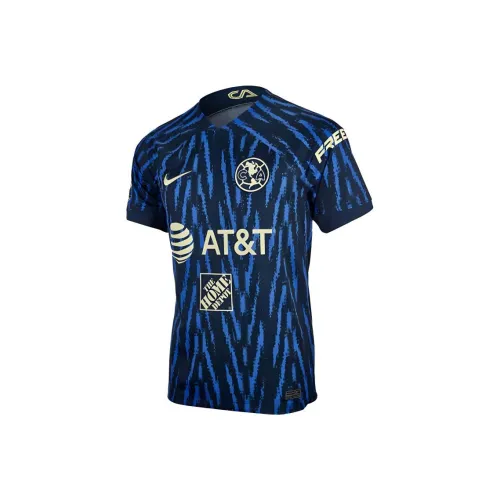 Nike Синий Мужской Футбольный Джерси