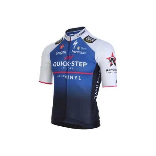 CASTELLI Синий Белый Мужская Велосипедная Одежда