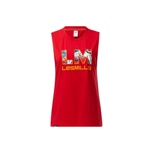 reebok Женские майки красного цвета