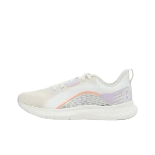 New Balance Dynasoft Bayer Sport Устойчивые к истиранию Низкие Топы Повседневные Беговые кроссовки Женские Цвет Слоновая кость