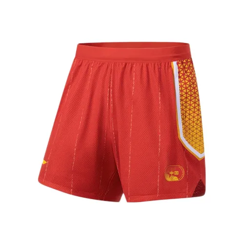 LINING Professional Basketball Series Баскетбольные шорты Мужские Яркий неон