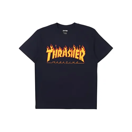 Thrasher Черные Женские Футболки