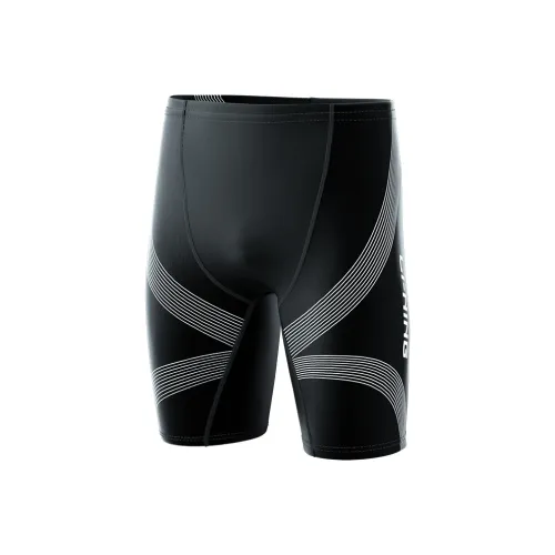 Плавательные шорты для мужчин черные