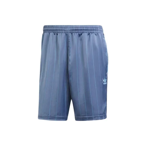 Adidas Originals Полоска Sprinter Shorts Повседневные шорты Мужские Синие