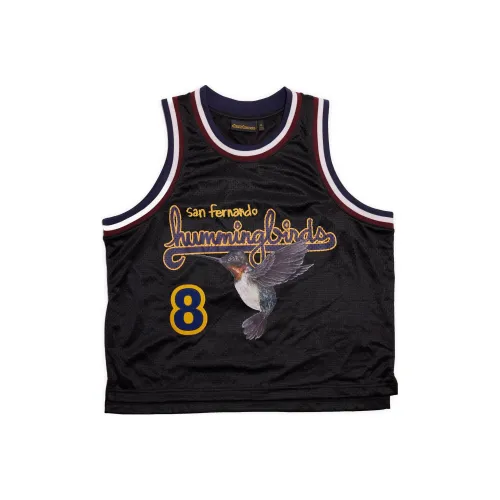 Drew House Letter Logo Series Черная Мужская Баскетбольная Форма