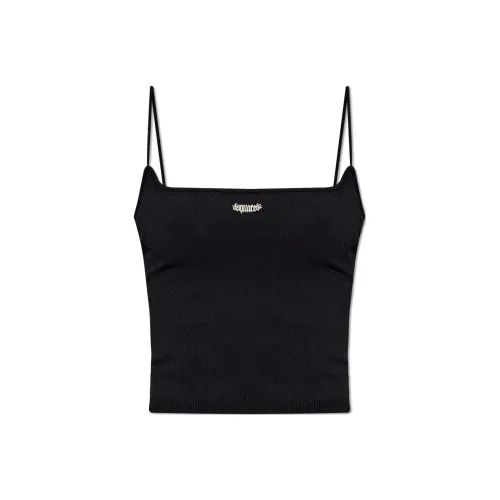 DSQUARED 2 Майка Женская Черная