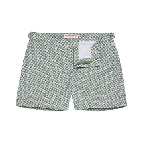 Orlebar Brown SS24 Пляжные шорты Мужские Зеленые