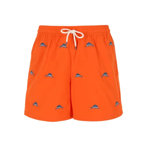 Polo Ralph Lauren Пляжные шорты Мужские Оранжевые