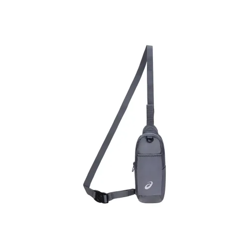 ASICS Полиэстер Сумка через плечо Sling Сумка Унисекс Серый