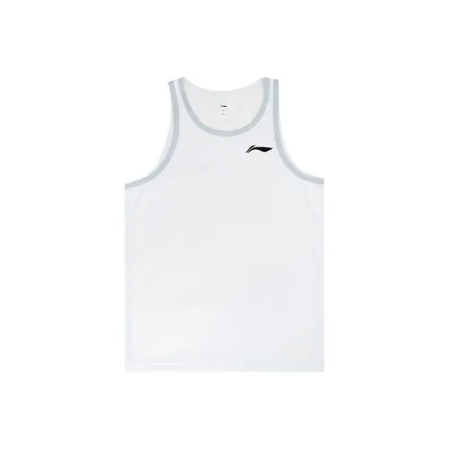 LINING White Мужская баскетбольная майка