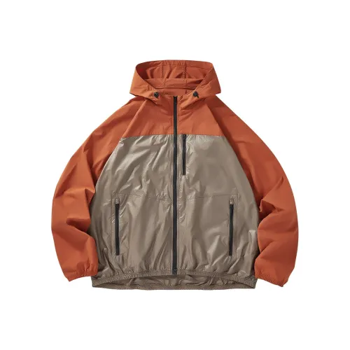 SET FUNS Outdoor Стиль Велосипедная одежда Все Сезон Унисекс Оранжевый Кофейный