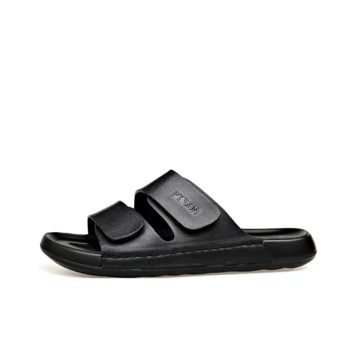 PT'SON Резиновая подошва слип-он противоскользящий устойчивый к истиранию мужской черный