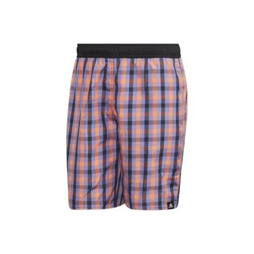 Adidas Плавательные шорты Мужские Черные и Оранжевые
