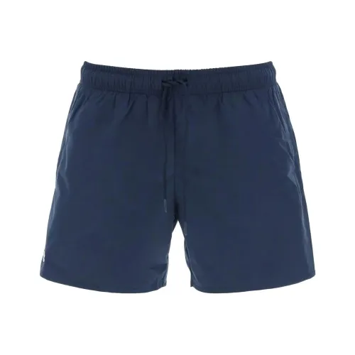 LACOSTE Плавательные шорты Мужские Синие