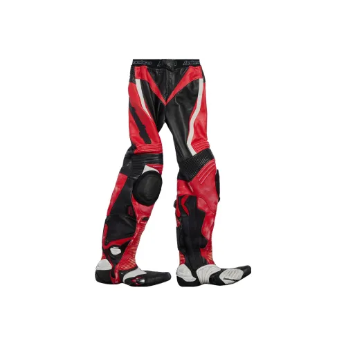 Balenciaga Мотоциклетная куртка стандартный крой мужская красная