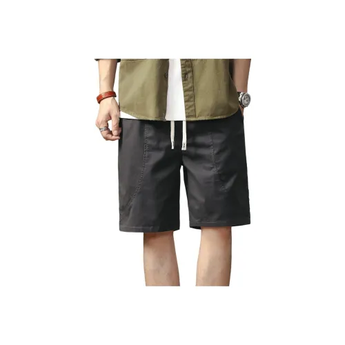 GELANLU Карго Шорты Унисекс Базовый COLORS Черный Серый Белый ETC