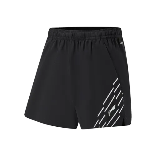 LINING Table Tennis Series Черные Унисекс Повседневные шорты