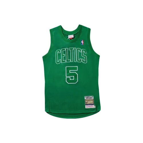 Mitchell Ness Зеленый Унисекс Баскетбольная Джерси