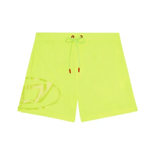 DIESEL SS24 Плавательные шорты Мужские Желтые