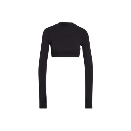 adidas originals Черные Женские Короткие Топы