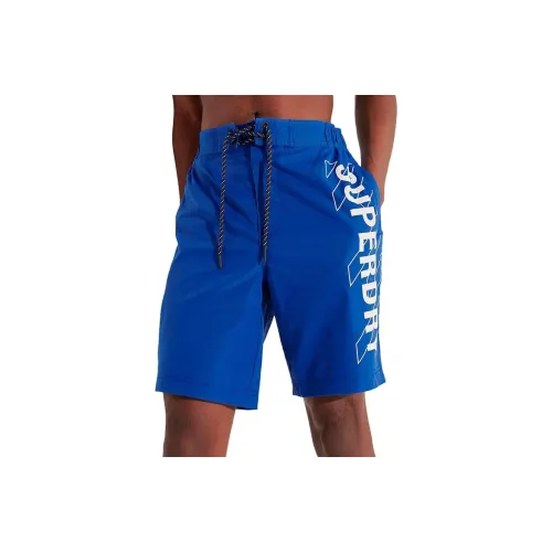 SUPERDRY Мужские Повседневные Шорты Синие
