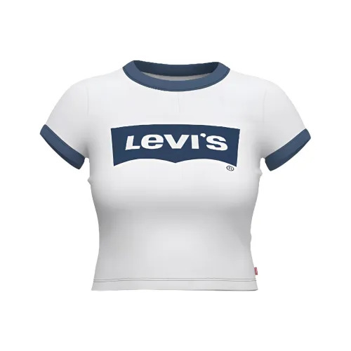 Levi's SS22 КРАП ТОП Женский Белый