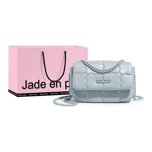 Jade En Plus ПУ (полиуретан) Сумка через плечо Стандартная Женская Нил Синий Радужный Белый