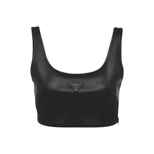 PRADA Черные Женские Майки