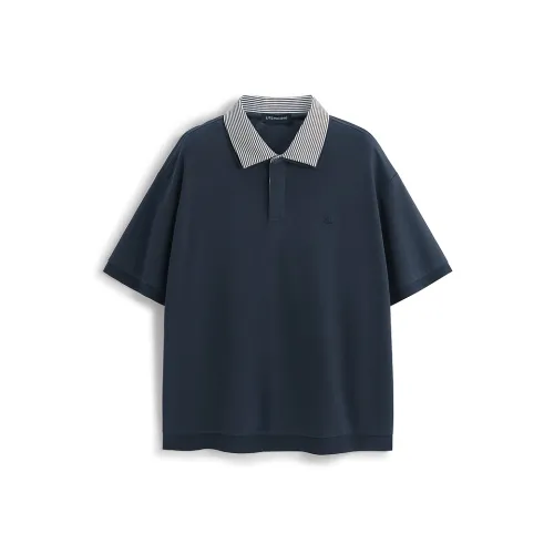 PEACEBIRD MEN Поло Мужское Синее Партия 1