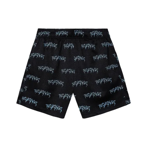 Повседневные шорты Revenge унисекс черного цвета