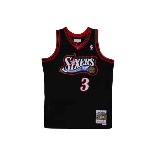 MITCHELL NESS Баскетбольная Джерси Унисекс Черная