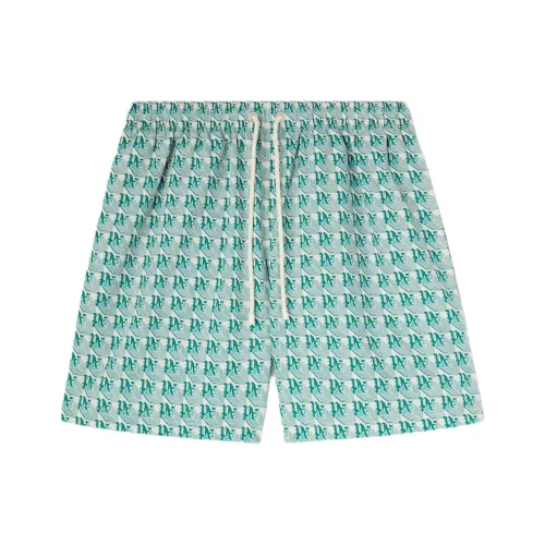 PALM ANGELS Зеленые Мужские Плавательные Шорты